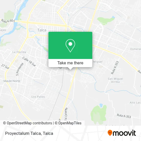 Proyectalum Talca map