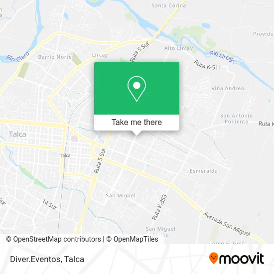 Diver.Eventos map