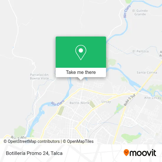 Botillería Promo 24 map