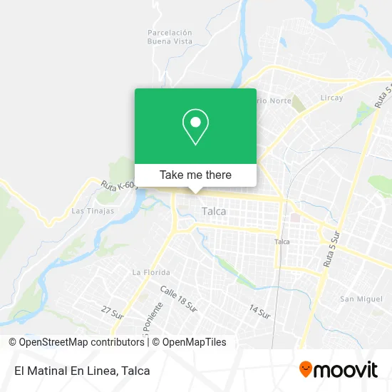El Matinal En Linea map