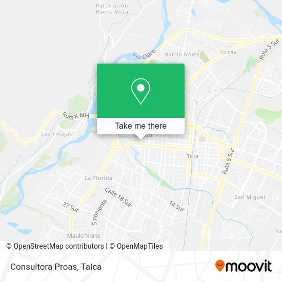 Consultora Proas map