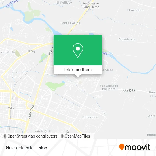 Grido Helado map