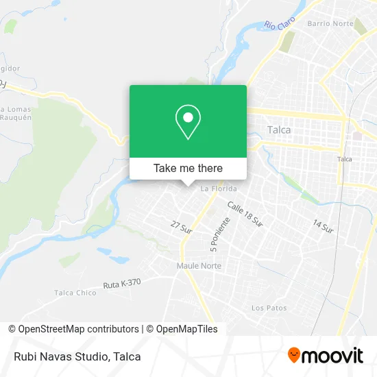 Rubi Navas Studio map