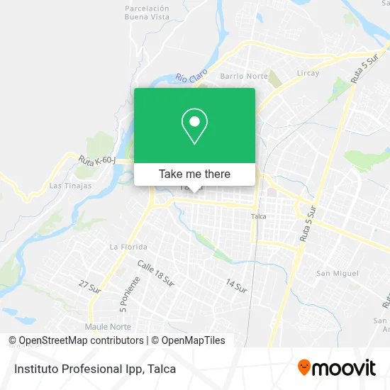 Instituto Profesional Ipp map