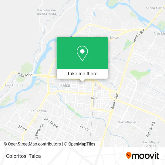 Coloritos map