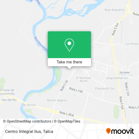 Centro Integral Ilus map