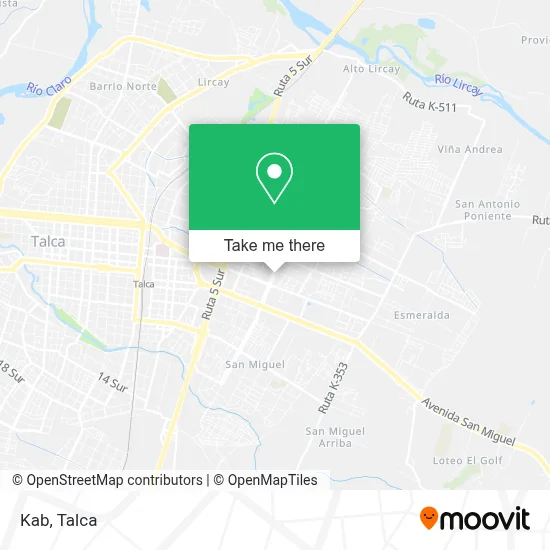Kab map
