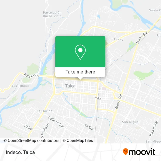 Indeco map