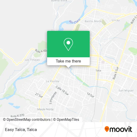 Easy Talca map