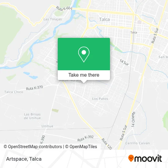 Artspace map