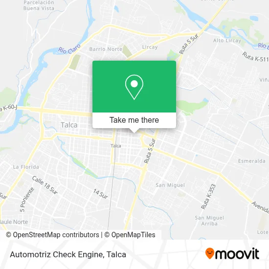 Automotriz Check Engine map