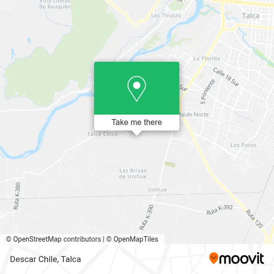 Descar Chile map