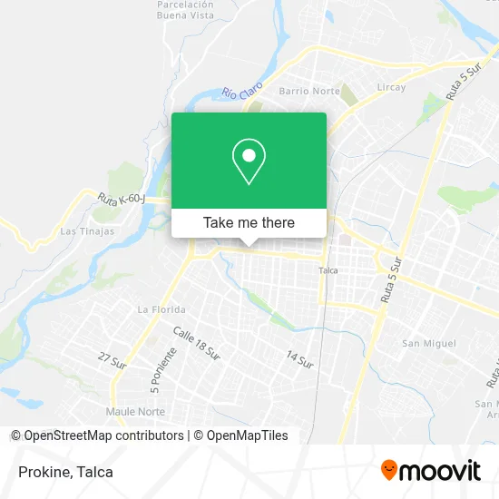 Prokine map
