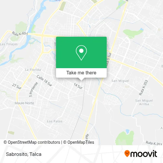 Sabrosito map