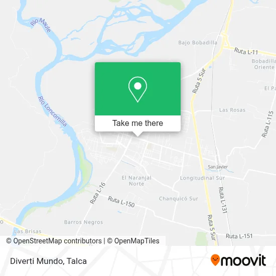 Diverti Mundo map