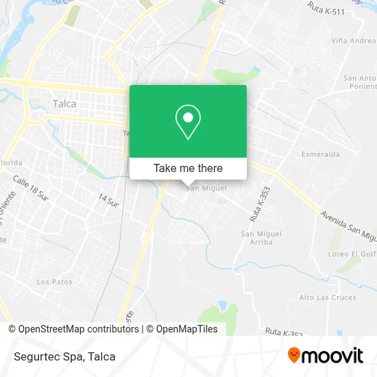 Segurtec Spa map