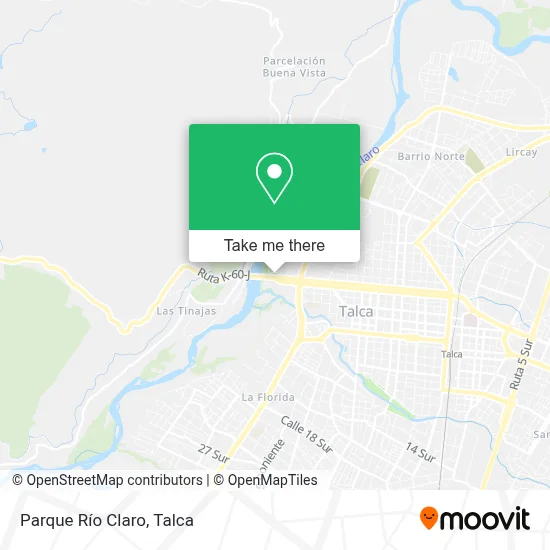 Parque Río Claro map