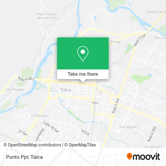 Punto Ppr map
