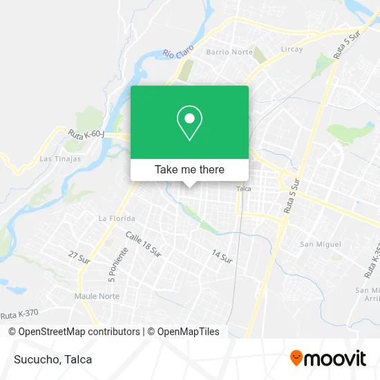 Sucucho map