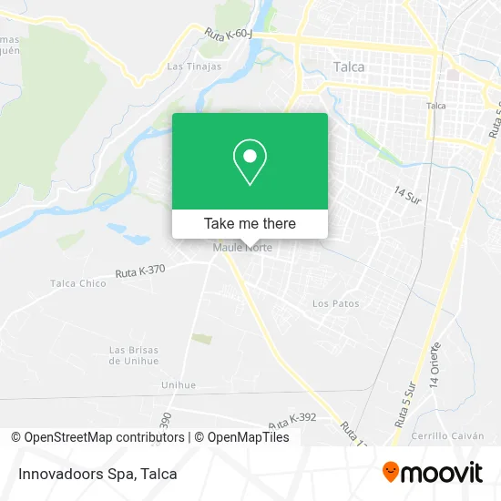 Innovadoors Spa map