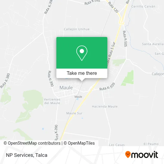 Np Services map