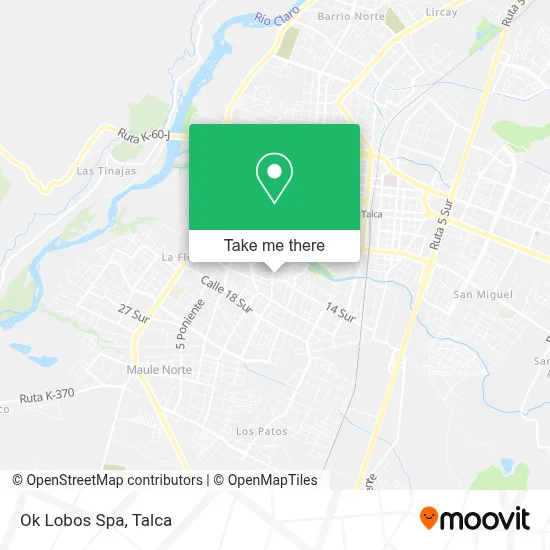 Ok Lobos Spa map