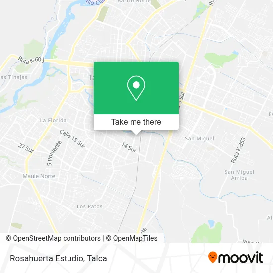 Rosahuerta Estudio map