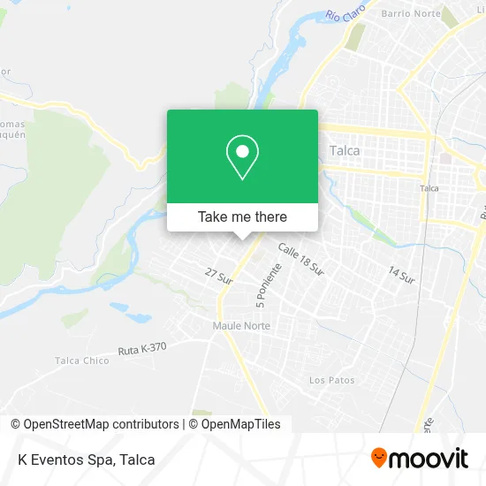 K Eventos Spa map