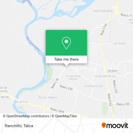Ranchillo map