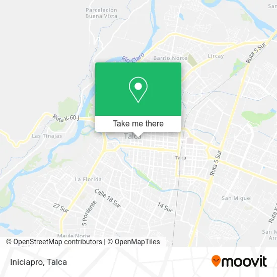 Iniciapro map