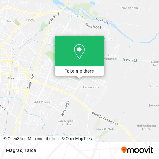 Magras map