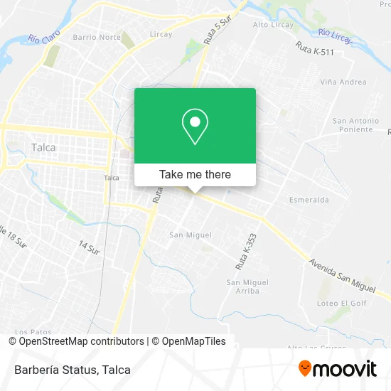 Barbería Status map