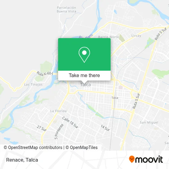 Renace map