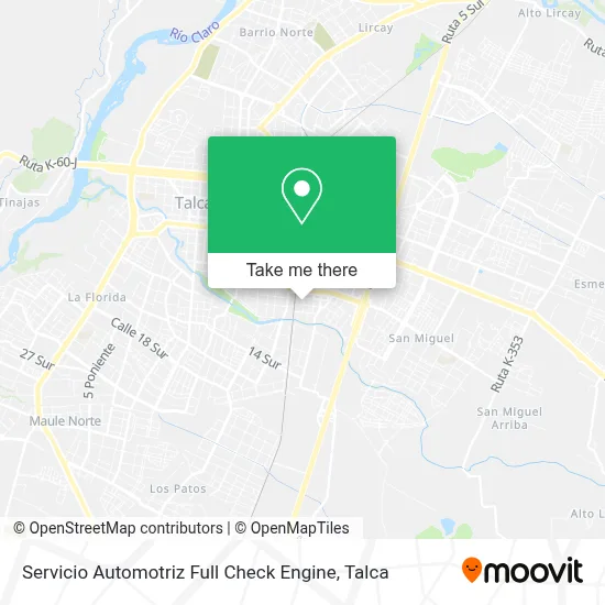 Servicio Automotriz Full Check Engine map