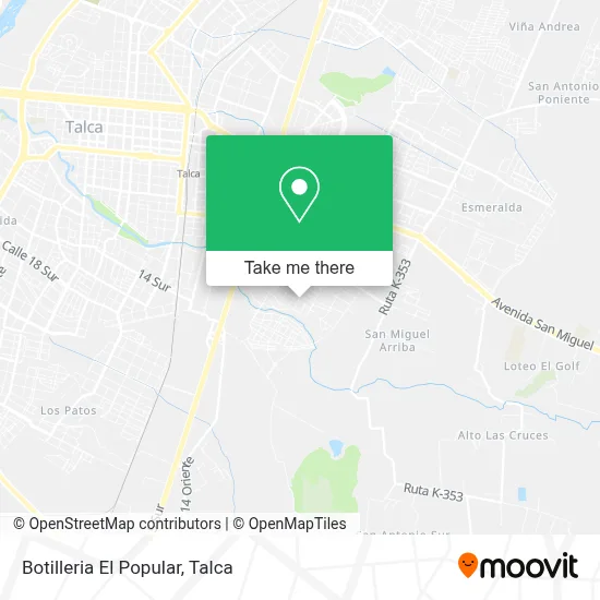 Botilleria El Popular map