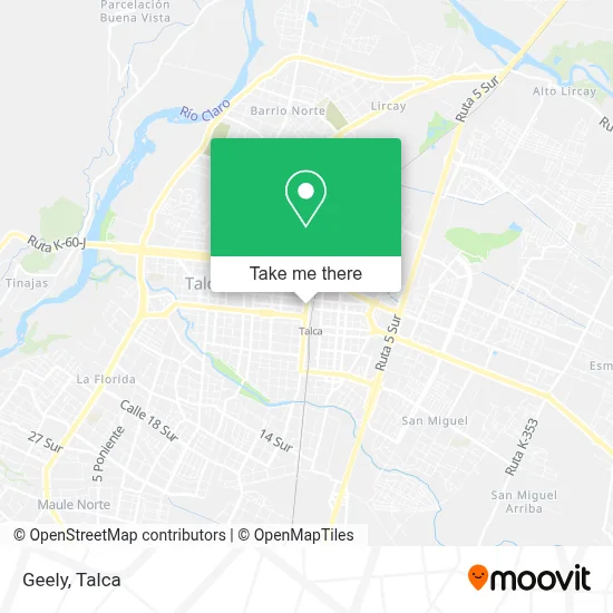 Geely map