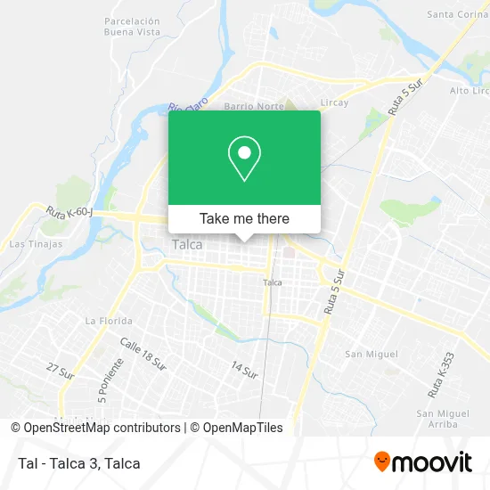 Tal - Talca 3 map