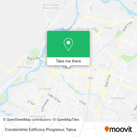 Condominio Edificios Progresur map