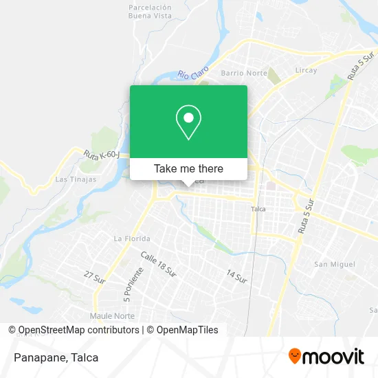 Panapane map