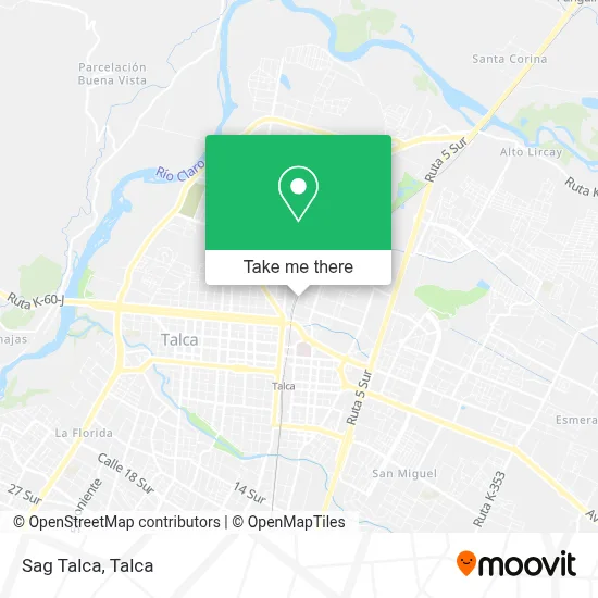 Sag Talca map