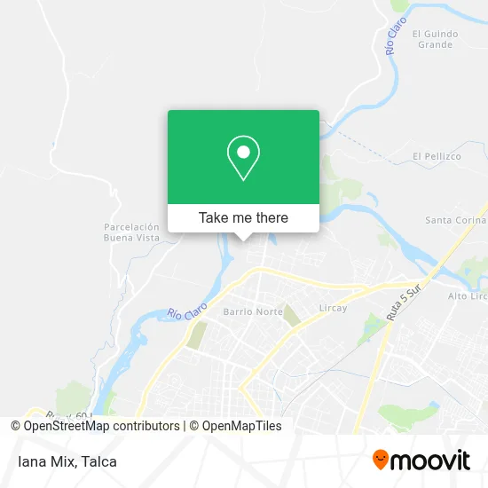 Iana Mix map