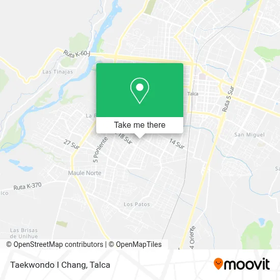 Taekwondo I Chang map