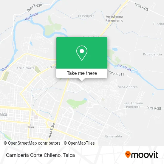 Carnicería Corte Chileno map