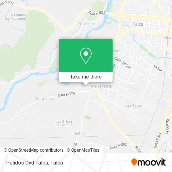 Pulidos Dyd Talca map