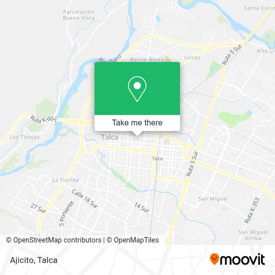 Ajicito map