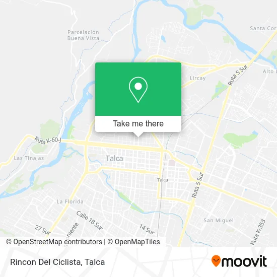 Rincon Del Ciclista map