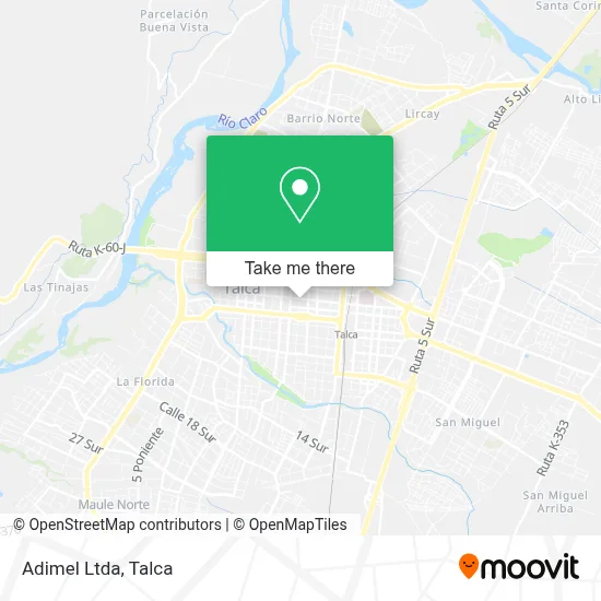 Adimel Ltda map
