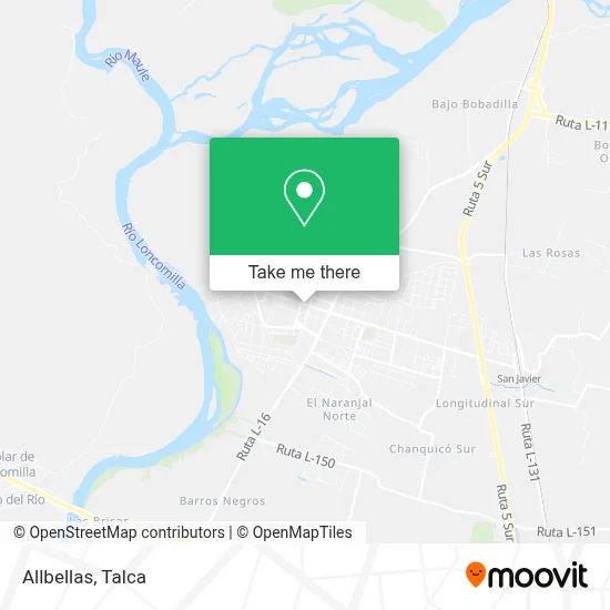 Allbellas map
