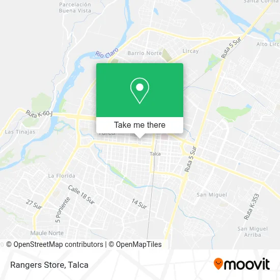 Rangers Store map