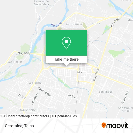Cerotalca map